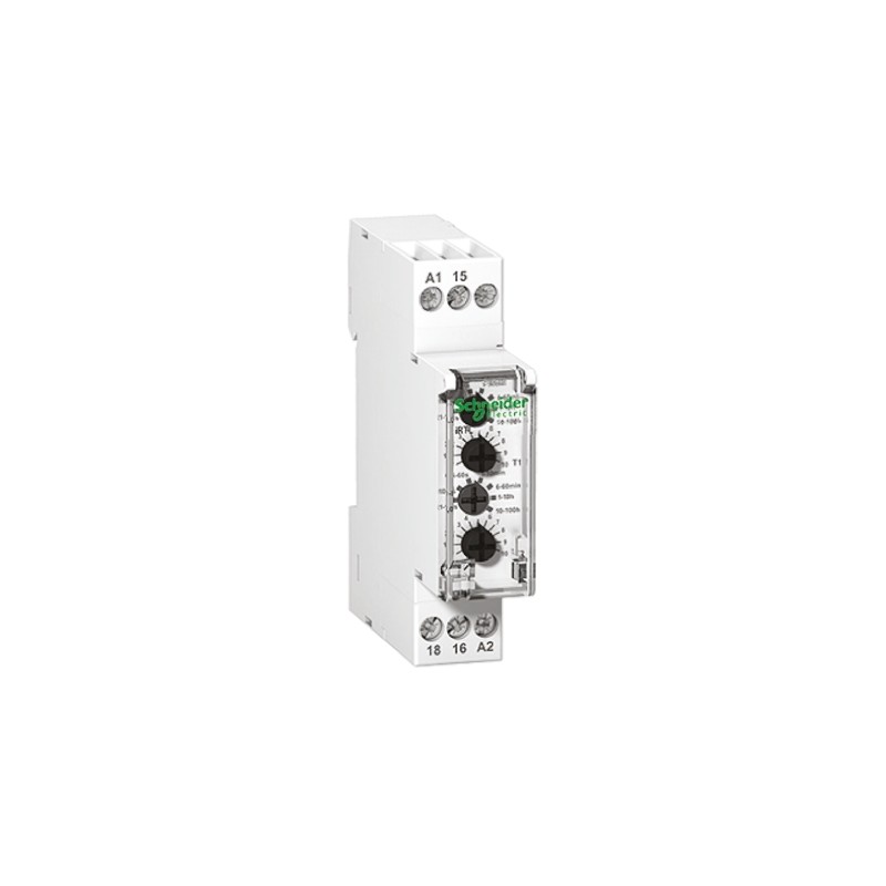 1 pcs - Schneider Electric IRTL Series DIN Rail Mount Timer Relay, SPDT