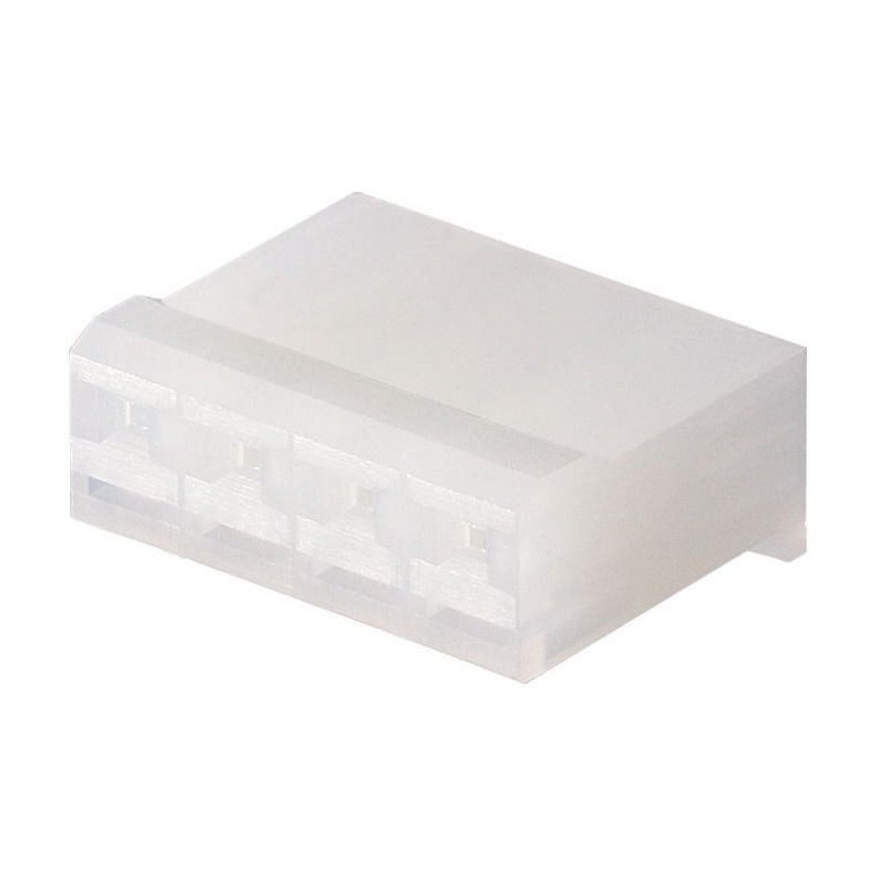 10 pcs - Molex, SPOX Female Connector Housing, 5.08mm Pitch, 6 Way, 1 Row