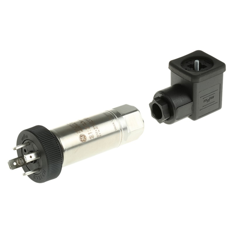1 pcs - Druck Pressure Sensor, 16bar Max, Analogue Output, Relative Reading