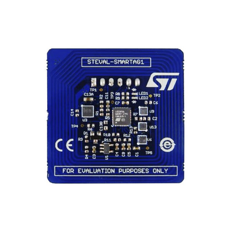 1 pcs - STMicroelectronics NFC Dynamic Tag Sensor Node Evaluation Board HTS221, LIS2DW12, LPS22HB, ST25DV64K, STLQ015