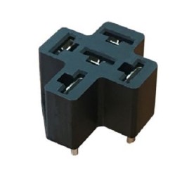 1 pcs - Durakool DZ 5 Pin PCB Mount Relay Socket, for use with Mini-ISO Relays
