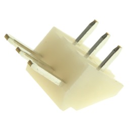 10 pcs - JST NH Series Right Angle Through Hole Pin Header, 3 Contact(s), 2.5mm Pitch, 1 Row(s), Unshrouded
