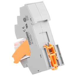 1 pcs - Phoenix Contact RIF-2-RPT-LV-230AC/2X21 Series Interface Relay, DIN Rail Mount, 230V ac Coil, DPDT, 2-Pole