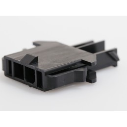 10 pcs - Molex, 200488 2 Way Nylon Crimp Terminal Housing, Black