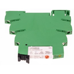 1 pcs - Phoenix Contact PLC-RSC- 24DC/ 1/MS/ACT Series Interface Relay, DIN Rail Mount, 24V dc Coil, SPST, 1-Pole