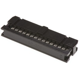 1 pcs - Amphenol ICC 30-Way IDC Connector Socket for Cable Mount, 2-Row