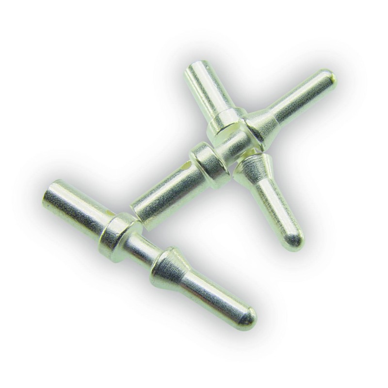 1 pcs - ITT Cannon Male Crimp Circular Connector Contact, Contact Size 20 - 16AWG, Wire Size 18 - 22 awg