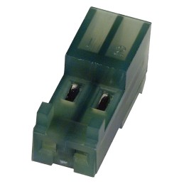 10 pcs - TE Connectivity 2-Way IDC Connector Socket for Cable Mount, 1-Row