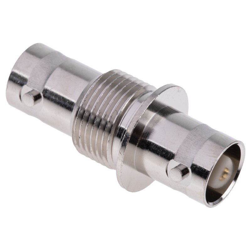 1 pcs - RS PRO Straight 50Ω Coax Adapter BNC Socket to BNC Socket 4GHz