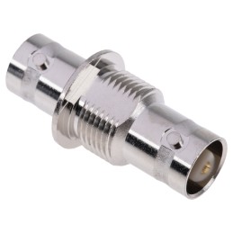 1 pcs - RS PRO Straight 50Ω Coax Adapter BNC Socket to BNC Socket 4GHz