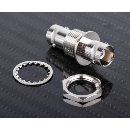 1 pcs - RS PRO Straight 50Ω Coax Adapter BNC Socket to BNC Socket 4GHz