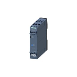 1 pcs - Siemens Thermistor Motor Protection Monitoring Relay, DPDT, 24 - 240V ac/dc, DIN Rail