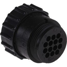1 pcs - TE Connectivity Circular Connector, 14 Contacts, Cable Mount, Plug, Male, CPC Series 1 Series