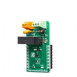 1 pcs - MikroElektronika Thermostat 2 Click Temperature Sensor for DS1820