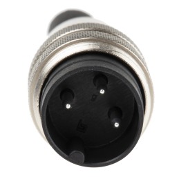 1 pcs - Binder Circular Connector, 3 Contacts, Cable Mount, M16 Connector, Plug, Male, IP40, 680 Series