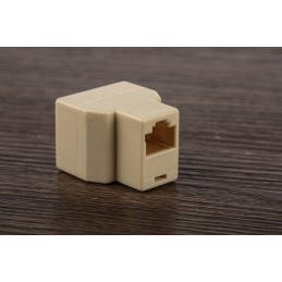 1 pcs - RS PRO 2-Port RJ45 Adapter