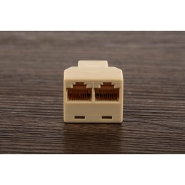 1 pcs - RS PRO 2-Port RJ45 Adapter