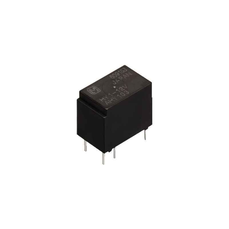 1 pcs - Panasonic PCB Mount Non-Latching Relay, 5V dc Coil, 30mA Switching Current, SPDT