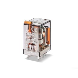 1 pcs - Finder Plug In Relay, 24V dc Coil, 10A Switching Current