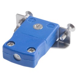 1 pcs - RS PRO Panel Mount Thermocouple Connector for Use with Type K Thermocouple, Miniature Size, JIS Standard