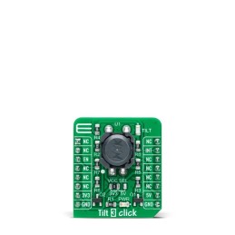 1 pcs - MikroElektronika Tilt 3 Click Tilt Sensor Add On Board for DSBA1P mikroBUS socket