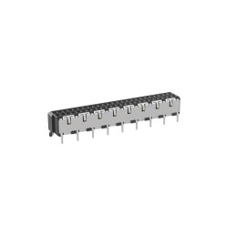 1 pcs - ERNI Surface Mount, Through Hole PCB Connector, 50-Contact, 2-Row, 1mm Pitch