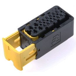 1 pcs - TE Connectivity, HDSCS Automotive Connector Socket 16 Way, Crimp Termination