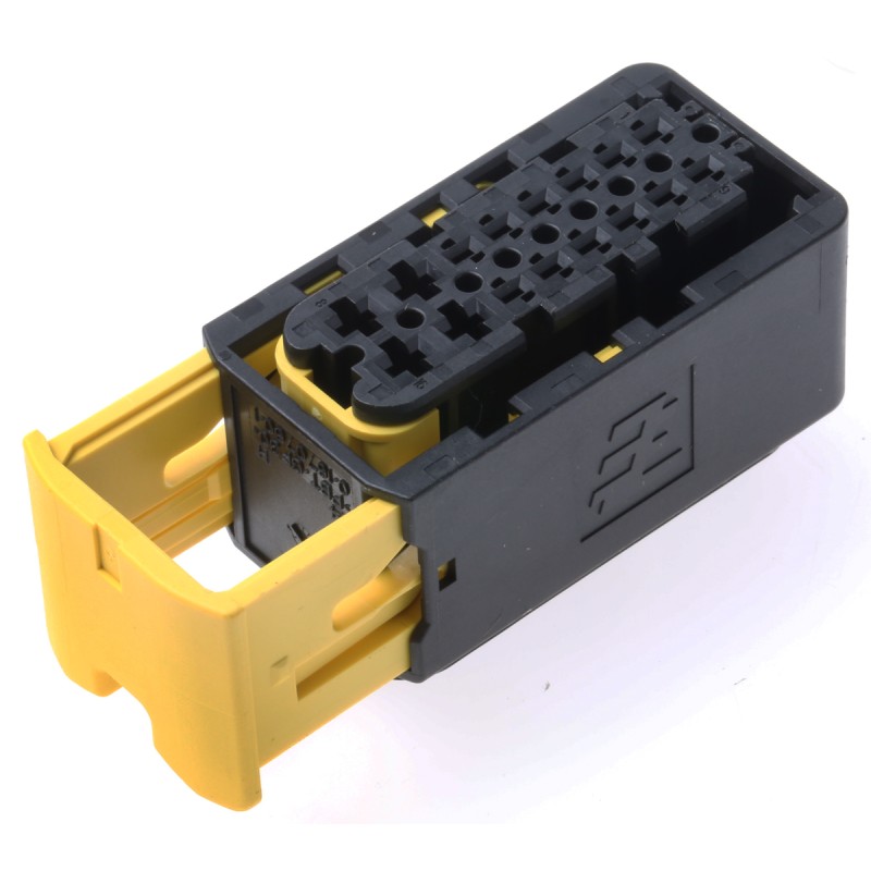 1 pcs - TE Connectivity, HDSCS Automotive Connector Socket 16 Way, Crimp Termination