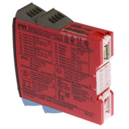 1 pcs - PR Electronics 9100 Series Temperature Converter, Current, RTD, Thermocouple Input, Current, Relay Output, 19.2