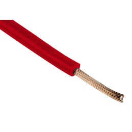 1 Reel of 25 M - RS PRO Red 1.5 mm² Hook Up Wire, 15 AWG, 30/0.25 mm, 25m, PVC Insulation