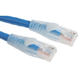 1 pcs - RS PRO Cat6 Male RJ45 to Male RJ45 Ethernet Cable, U/UTP, Blue PVC Sheath, 2m