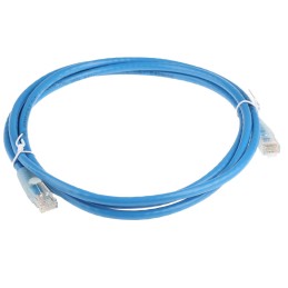1 pcs - RS PRO Cat6 Male RJ45 to Male RJ45 Ethernet Cable, U/UTP, Blue PVC Sheath, 2m