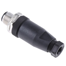 1 pcs - binder Circular Connector, 5 Contacts, Cable Mount, M12 Connector, Socket, Male, IP67, 713 Series