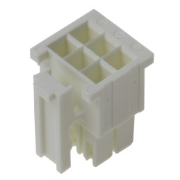 1 pcs - Samtec, IPD1 Male Crimp Connector Housing, 2.54mm Pitch, 6 Way, 2 Row