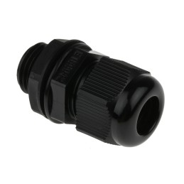 1 Bag of 5 - RS PRO Black Nylon Cable Gland, M16 Thread, 3mm Min, 7mm Max, IP68