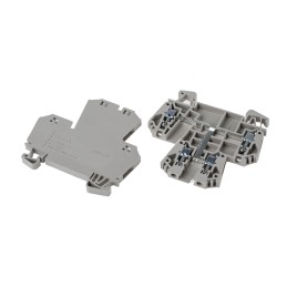 10 pcs - RS PRO Double Level Terminal Block, 2.5mm², Double-Level, Screw Termination