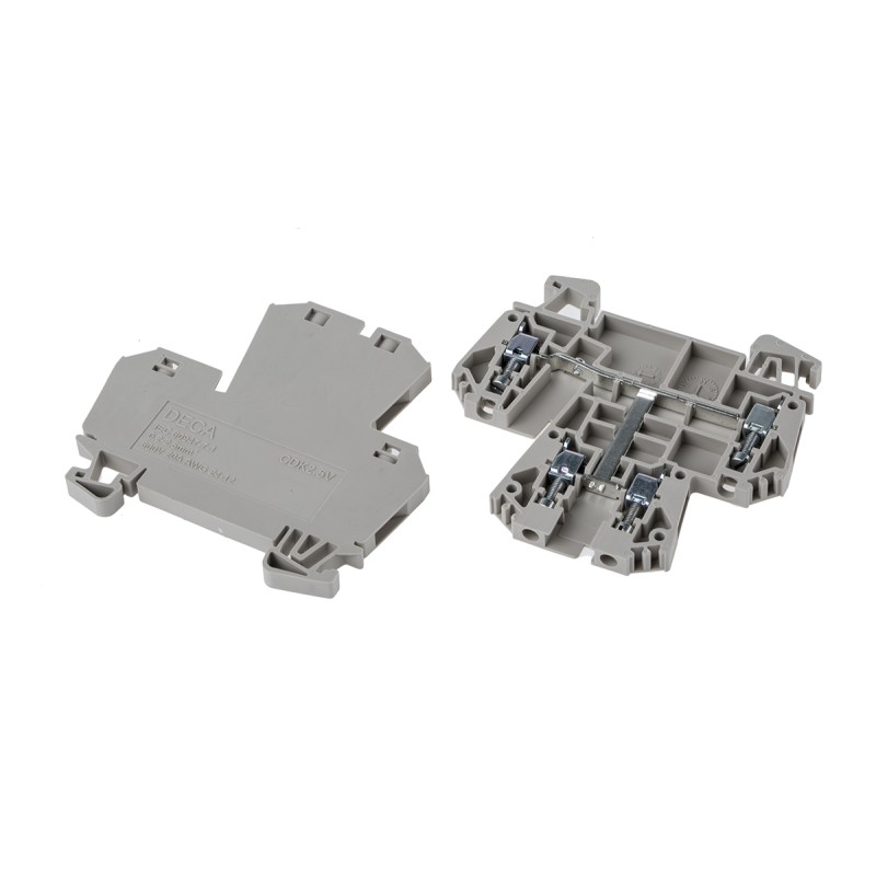 10 pcs - RS PRO Double Level Terminal Block, 2.5mm², Double-Level, Screw Termination