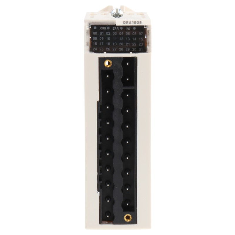 1 pcs - Schneider Electric M340 Series PLC I/O Module for Use with M340 Series, Discrete, Relay, 240 V