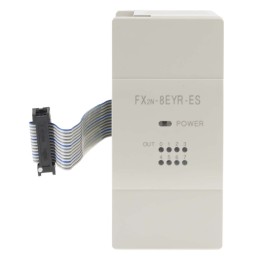 1 pcs - Mitsubishi PLC Expansion Module for Use with FX3U Series, Digital, Relay, Transistor