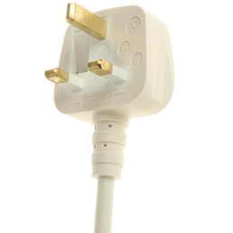 1 pcs - RS PRO Unterminated Type G UK Plug Power Cord, 2m