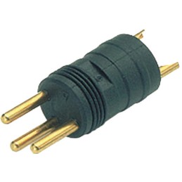 1 pcs - Binder Circular Connector, 4 Contacts, Cable Mount, M8 Connector, Plug, Male, IP65, IP67, 718 Series