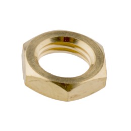1 pcs - RS PRO Brass Locknut for Use with Temperature Sensor, M8, RoHS Compliant Standard