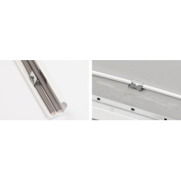 1 Bag of 100 - RS PRO Natural Steel Cable Clip, 8mm Max. Bundle