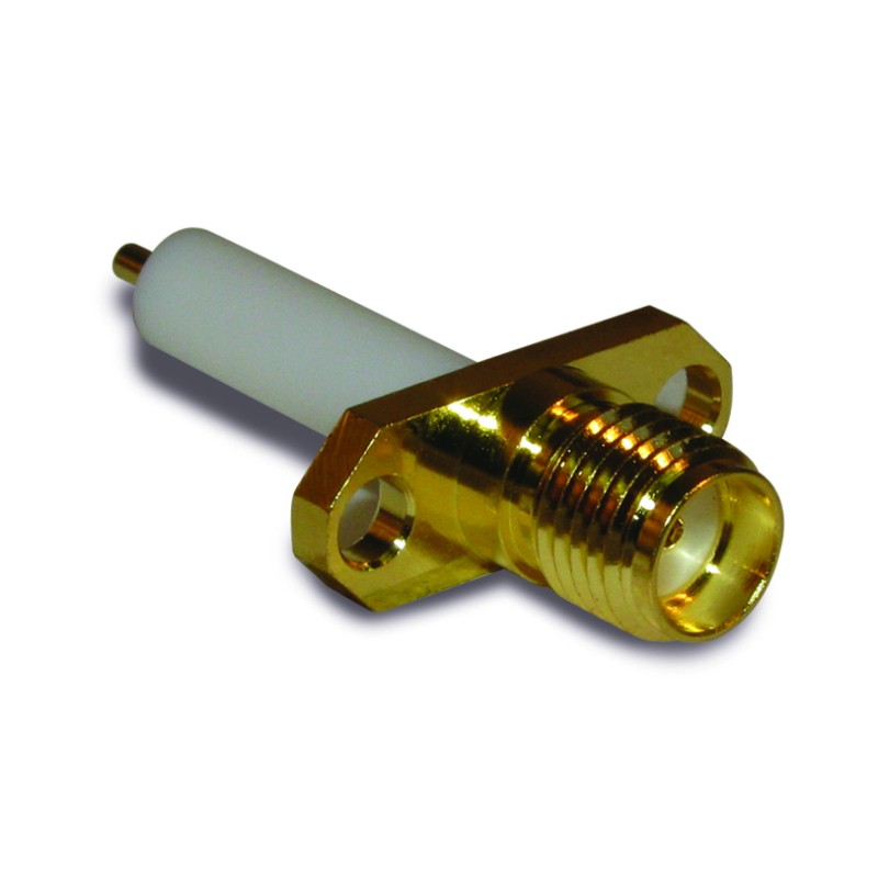 1 pcs - Amphenol RF 132147 Series, jack SMA Connector, 50Ω, Straight Body