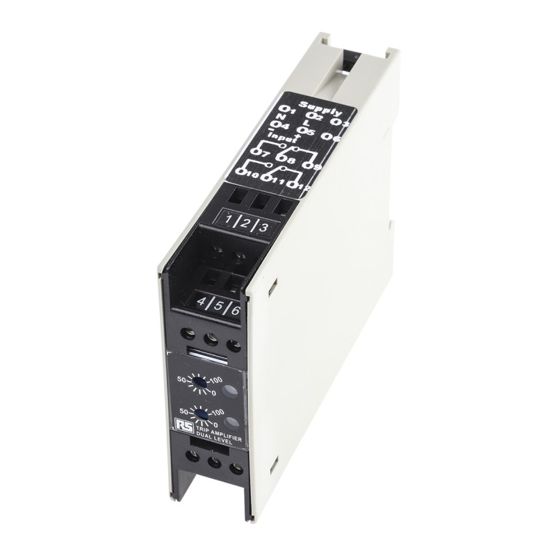 1 pcs - RS PRO Signal Conditioner, Current, Voltage Input, Current Output, 115V ac Supply