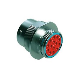 1 pcs - Amphenol Industrial Circular Connector, 14 Contacts, Cable Mount, Plug, Male, IP67, IP69K, Duramate AHDM Series