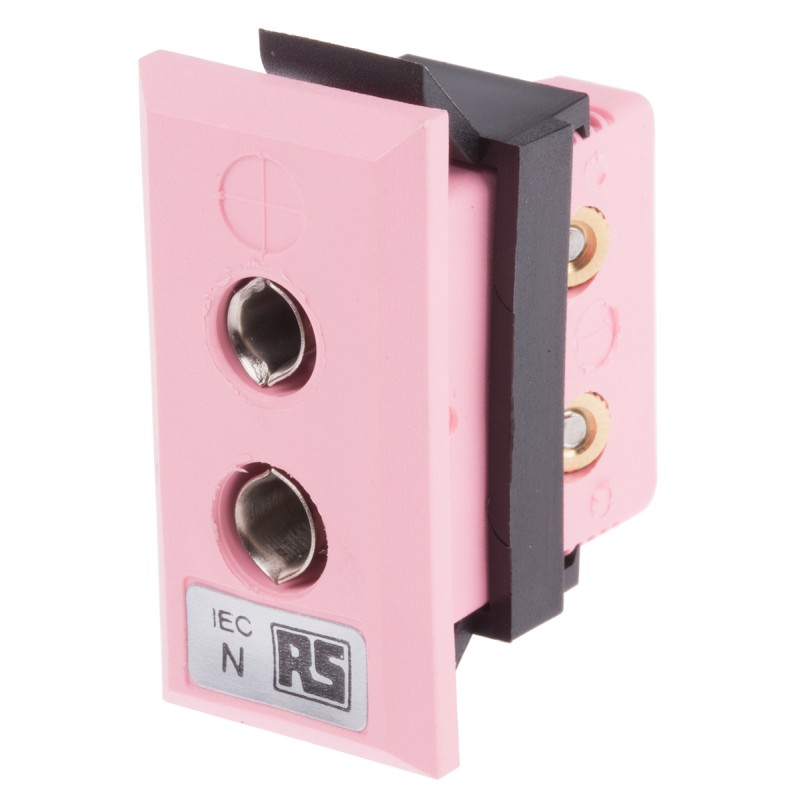 1 pcs - RS PRO Fascia Thermocouple Connector for Use with Type N Thermocouple, Standard Size, IEC Standard