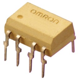 1 pcs - Omron G3VM Series Solid State Relay, 0.12 A Load, PCB Mount, 350 V ac Load, 1.3 V Control
