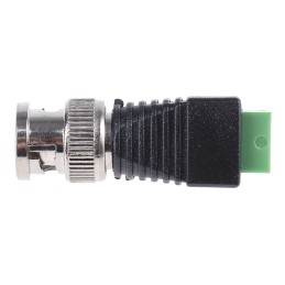 1 pcs - RS PRO Straight Coax Adapter BNC Plug to Terminal Block Socket