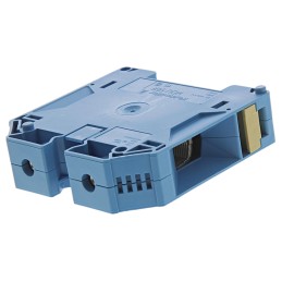1 pcs - Weidmuller W Series Blue Feed Through Terminal Block, 10 - 70mm², Single-Level, Screw Termination